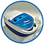 Product Image Compressor, Nebulizer, Voyage II, Tee Adapter, Mouthpiece, 7 ft Tubing, 115 Volt, Max 35 PSI