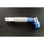 Product Image Dual Swivel Elbow, Tracheostomy, 105 Degree, 15F Swivel x 15M Swivel, 6-in Tubing, 15M Connector