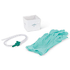 Product Image Suction Catheter Kit, Open, Cup, Gloves, 12 Fr