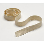 Product Image Twill Tape, Unbleached, 100 Percent Polyester, Beige, 1/2-in x 72-yds