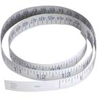 Product Image Tape Measure, Paper, Disposable, Inches and Centimeters, 72 in