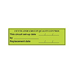 Product Image Label, Printed, Vent Circuit Quality Control, Roll, 1.5 x 5-in