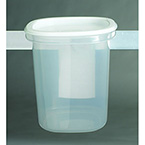 Product Image Utility Receptacle, 1.8 Pints, 4 1/2in Width x 5 1/2in Depth