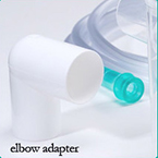 Product Image Elbow Adapter for AeroEclipse® II Breath Actuated Nebulizer (BAN)