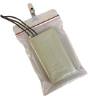 Product Image Telemetry Pouch, Clip-Tote, Clip-On, Water Resistant, Zip Seal 5 x 8-inch