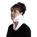 Product Image Collar, Cervical, 1-Piece, Trachea Opening, Mandible Support, Velcro Fasteners, Pediatric, Aqua