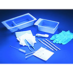 Product Image Tracheostomy Care Tray, Full, 2-Compartment, Sterile