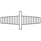 Product Image Tapered Connector, 3.0mm ID/4.0mm OD
