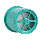 Product Image Swallowing and Speaking Valve, Tracheostomy and Ventilator, PMV 007, Aqua, 15 mm ID, 22 mm OD