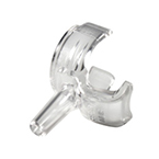 Product Image Oxygen Adapter, PMA 2000, for use with PMV 2000 and PMV 2001 Speaking Valves, Clear