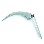 Product Image Laryngoscope Blade, Fiber Optic, Stainless Steel, Flip-Tip, Macintosh, Size 3