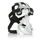 Product Image Mask, AF531, NIV, Leak 1 Entrainment Elbow, EE, CapStrap Headgear, Single Patient Use, Small