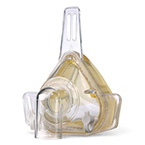Product Image Nasal Mask, Goldseal, Small, Soft Silicone, Gel Filled, Forehead Pad, Rotating Connector