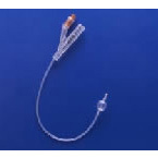 Product Image Foley Catheter, 2-Way, 3 cc Ballon, 100% Silicone, X-Ray Opaque, Pre-loaded, 10 Fr, Pediatric