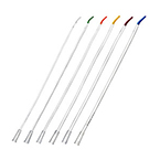 Product Image Catheter, Urethral, Tiemann, Intermittent, 2 Staggered Eyes, Sterile, 20 Fr, 16 in