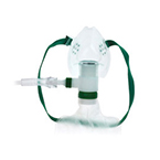 Product Image Oxygen Mask, Infant, Plastic, Non Rebreather, High Concentration, with Elastic Bands, Single Use