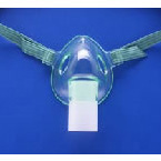 Product Image Aerosol Mask, Infant, Under the Chin, Plastic, Single Use, Non-Sterile