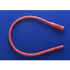 Product Image Urethral Catheter, Robinson, 14 Fr, 16in, Red Rubber Latex, 2 Staggered Eyes, X-Ray Opaque, Sterile