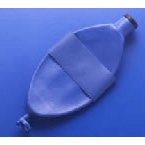 Product Image Test Lung, 1 Liter, Blue Neoprene, 22mm Neck, Without Foam Insert, Non-Sterile