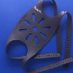 Product Image Head Harness, Anesthesia, Adult, 4 Tailed, Conductive Rubber, Non-Sterile