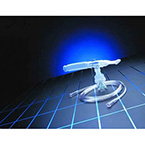 Product Image Aerosol Tee, for Nebulizer, Clear, 22 mm OD x 22 mm OD x 18 mm ID, Mouthpiece Connector