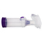 Product Image InspiraChamber Anti-Static Valved Holding Chamber with Small Soother Mask and Small InspiraMask