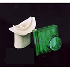 Product Image Filter Kit, PulmoGuard II, Bacterial, Viral, Dead Space 64 cc, Green, Rubber Mouthpiece, Box of 80