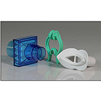 Product Image Filter Kit, PulmoGuard, Bacterial, Viral, Dead Space 60 cc, Blue, Rubber Mouthpiece, Clip, Box of 40