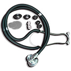 Product Image Stethoscope, Sprague Rappaport, Black, 29 Inches