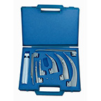 Product Image Case for Laryngoscope Kit, Hard Plastic, Foam Cutout for Handle, 7 Blades, Spare Lamps, Case Only