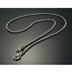 Product Image Bead Chain Necklace, SCOOP, with Lobster Claw Clasp, Stainless Steel, 20in Length