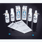 Product Image Transtracheal Catheter Cleaning Kit, SCOOP, includes Saline, 2 SCOOP Cleaning Rods, and Instructions