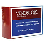 Product Image Protective Covers, Clear Plastic, Disposable, for Neonatal Venoscope NT01
