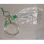 Product Image Oxygen Mask, Partial Non-Rebreather, High Concentration, with 7 Ft Tubing, Connector, Pediatric