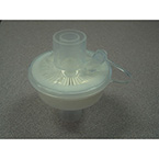 Product Image HEPA Filter, True Filter, with Sampling Port and Tethered Cap, 22mm OD/15mm ID x 22mm ID/15mm OD