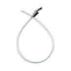 Product Image Feeding Tube, Infant, 5Fr, 40cm, Radiopaque Line, Color Coded, Grey, Accepts Syringe or Funnel