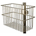 Product Image VMO Stand, 12in Width, 5 3/4in Depth, 8in Height, Chrome, Fits 1 1/4in Poles