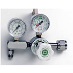 Product Image Oxygen Pressure Gauge Regulator, M1, Single Stage Adjustable, 0-100 PSI, CGA540 Nut and Nipple