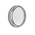 Product Image Gauge Cover Lens, Clear Polycarbonate, Screw On Type, for 2 in Chrome,Black Gauges