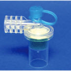 Product Image Heat Moisture Exchanger Filter, HMEF, Angled Inlet, CO2 Port, Infant