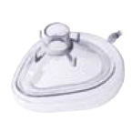 Product Image Face Mask, Series 810, Large Adult, Cushion, w/ Hook Ring and Inflation/Deflation Valve, Disposable