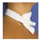 Product Image Tracheostomy Tube Holder, Trach-Tie II, Adult, Adjustable, Hypoallergenic Cotton-Pile, 2-Piece