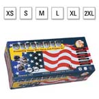 Product Image Nitrile Exam Glove, Defender, Large, Slate, Powder Free, 8 mil Fingertip, 12 in, 50 per Box