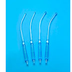 Product Image Suction Tip, Yankauer, Bulb Tip, Vent, Clear Blue-Tinted Plastic