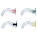 Product Image Guedel Airway, Plastic, Non-Sterile, 100mm, Size 5, Color Coded Red, 10/box