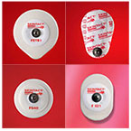 Product Image Electrode, Skintact, EKG, Pediatric, Foam, Solid Gel, Diaphoretic, Hypoallergenic, Snap, 30mm