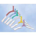 Product Image Endotracheal Tube Holder, NeoBar, Neonate, Adhesive Tabs, Large, Blue