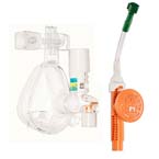 Product Image O2-MAX System, BiTrac ED Adult LG Full Face Mask, Expandable Circuit