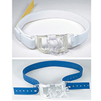 Product Image Holder, Endotracheal Tube, Blue Rubber Strap, Single Patient Use