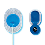 Product Image Electrode, Monitoring, BlueSensor NF, Foam Backing, Solid Gel, Stud Connector, Preemie